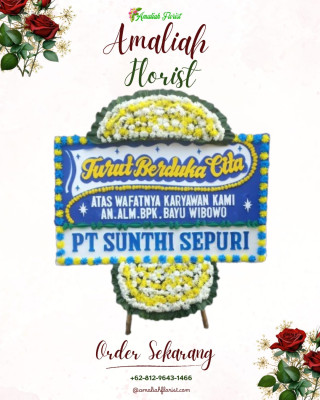 Papan Bunga Duka di Balikpapan Barat