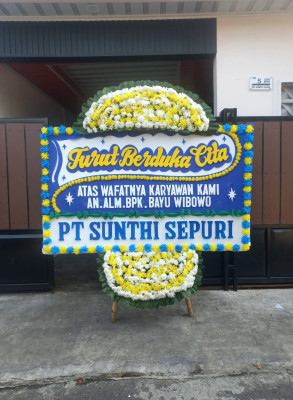Papan Bunga Duka di Balikpapan Barat