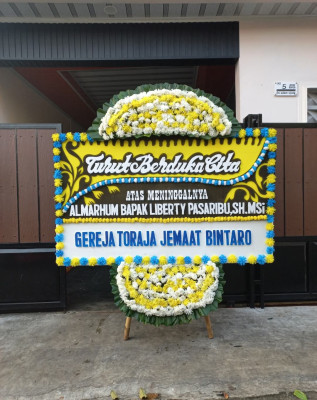 Papan Bunga Duka di Balikpapan Barat